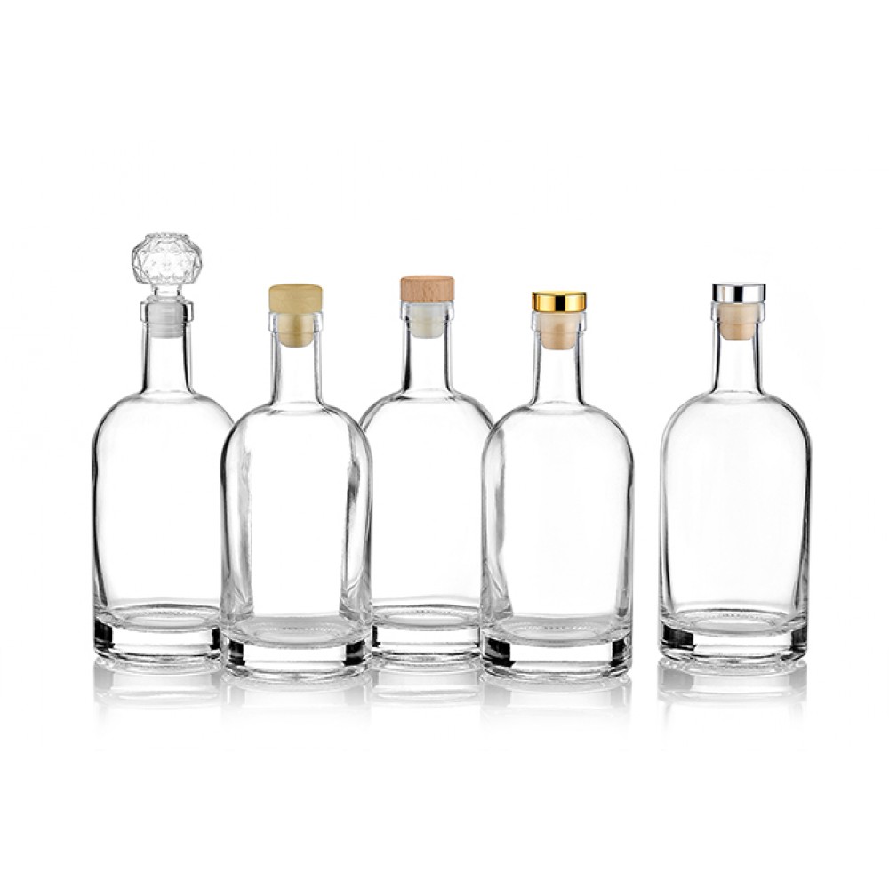 ΜΠΟΥΚΑΛΑΚΙ ΛΑΔΙΟΥ ΣΤΡΟΓΓΥΛΟ 500ml Φ8.5x21cm 