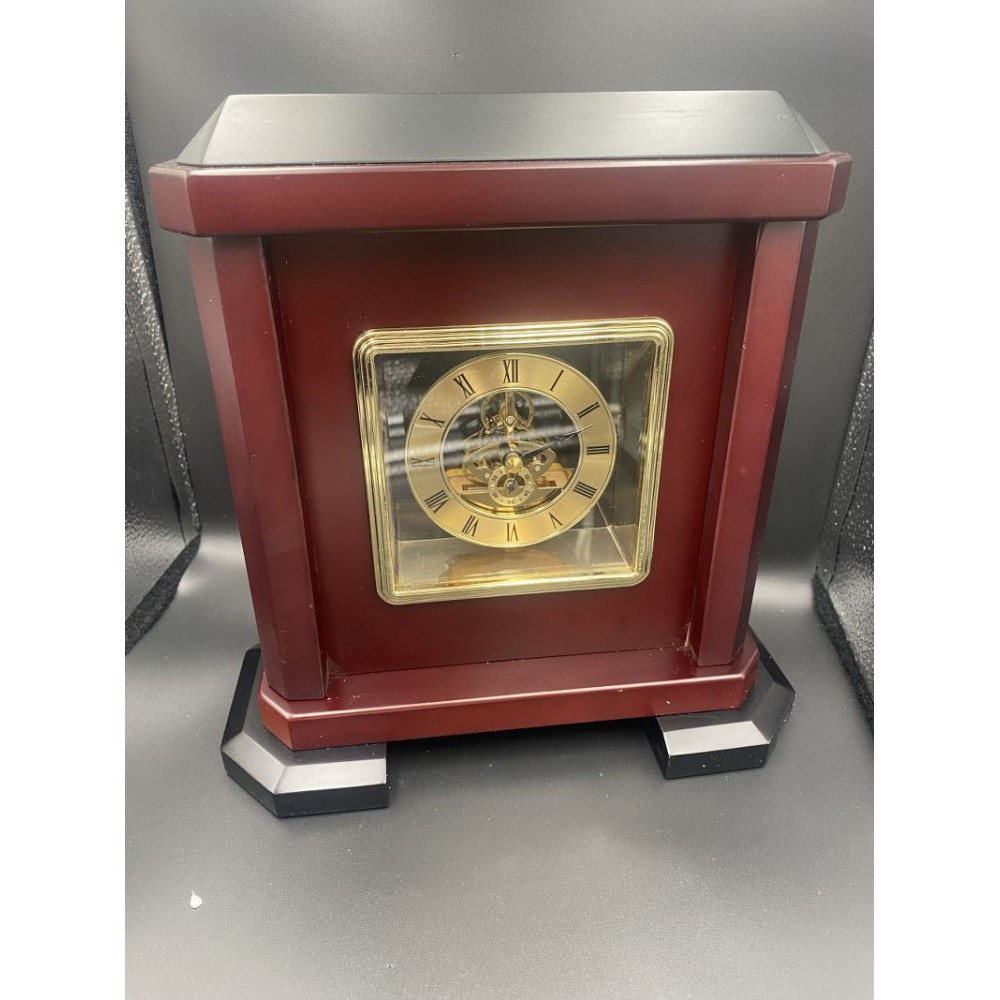 ΞΥΛΙΝΟ ΡΟΛΟΙ ΤΕΤΡΑΓΩΝΟ ΜΕ ΠΟΔΙΑ ΚΑΙ ΜΗΧΑΝΙΣΜΟ ΑΚΡΙΒΕΙΑΣ  26Χ12Χ26 