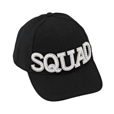 ΚΑΠΕΛΟ ''SQUAD'' ΓΙΑ  BACHELOR & BACHELORETTE PARTY ΜΑΥΡΟ ONE SIZE