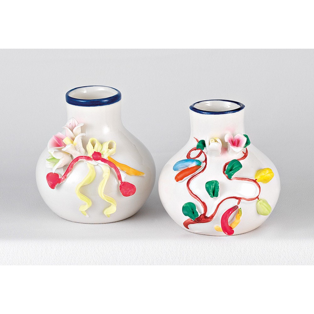 ΜΠΟΜΠΟΝΙΕΡΑ ΠΟΡΣΕΛΑΝΙΝΟ ΒΑΖΑΚΙ 2 ΣΧΕΔΙΩΝ 8Χ8Υ 