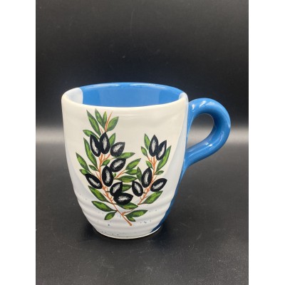 ΜΠΟΜΠΟΝΙΕΡΑ ΚΟΥΠΑ ΓΙΑ ΓΑΛΑ ΛΕΥΚΟ-ΠΕΤΡΟΛ ΜΕ ΣΧΕΔΙΟ ΕΛΙΑ Φ7,5Χ8