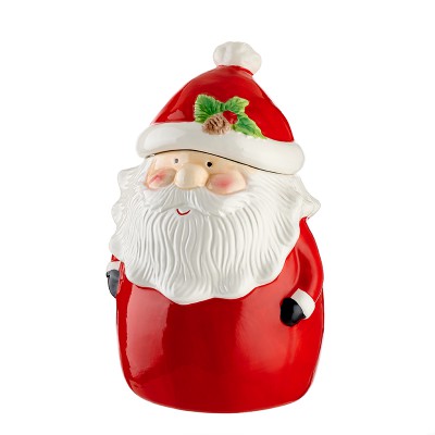 ΚΕΡΑΜΙΚΗ ΧΡΙΣΤΟΥΓΕΝΝΙΑΤΙΚΗ ΜΠΙΣΚΟΤΟΘΗΚΗ ΑΪ ΒΑΣΙΛΗΣ Φ15x30cm