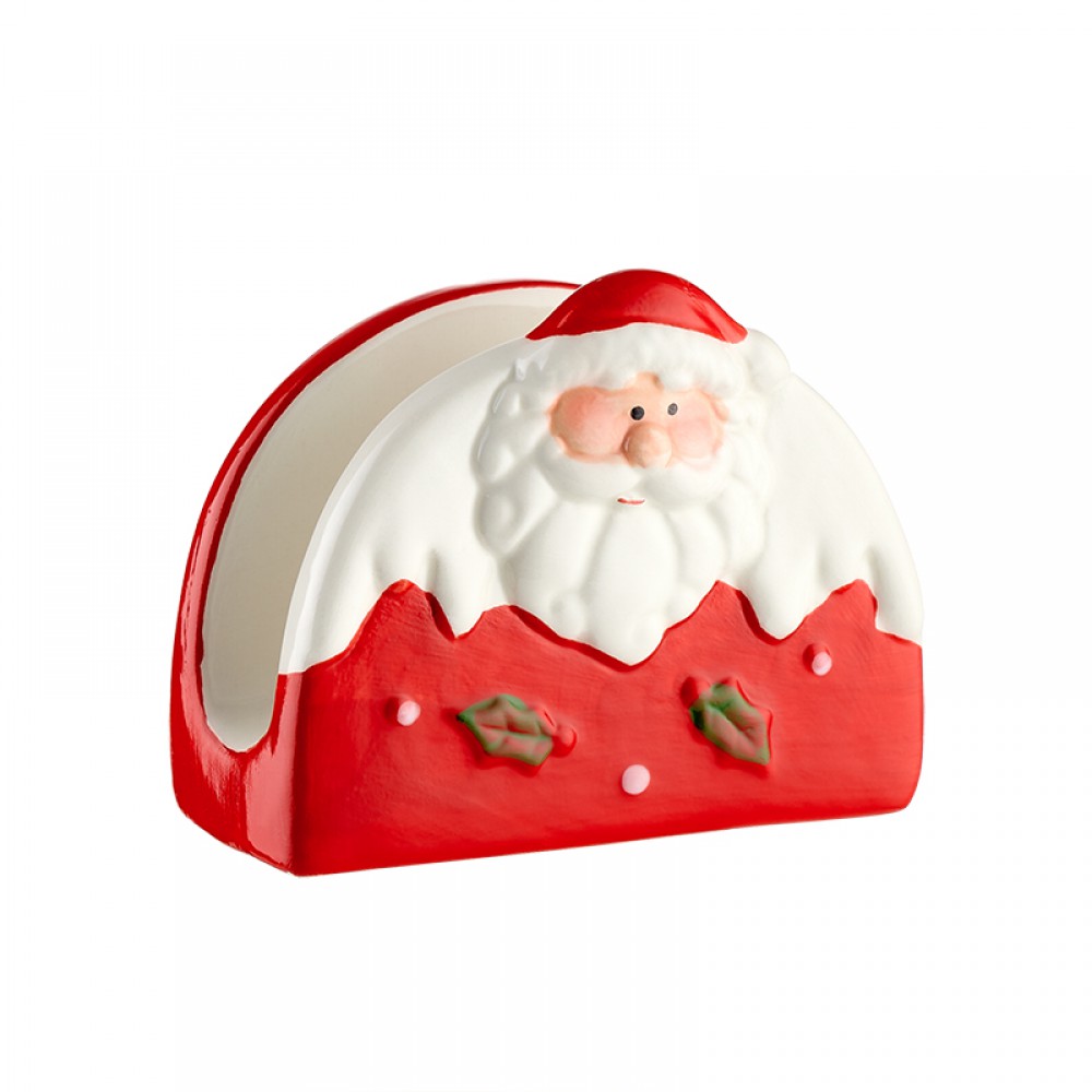 ΚΕΡΑΜΙΚΗ ΧΡΙΣΤΟΥΓΕΝΝΙΑΤΙΚΗ ΘΗΚΗ ΓΙΑ ΧΑΡΤΟΠΕΤΣΕΤΕΣ ΑΓΙΟΣ ΒΑΣΙΛΗΣ 10x4.5x8.5cm 