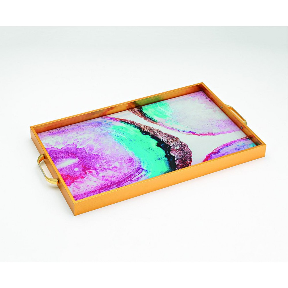 ΜΕΤΑΛΛΙΚΟΣ ΔΙΣΚΟΣ ΠΑΡΑΛΛΗΛΟΓΡΑΜΜΟΣ ΧΡΥΣΟΣ ΜΕ ΑΚΡΥΛΙΚΗ ΒΑΣΗ 48Χ30Χ3,5Υ 