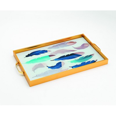 ΜΕΤΑΛΛΙΚΟΣ ΔΙΣΚΟΣ ΠΑΡΑΛΛΗΛΟΓΡΑΜΜΟΣ ΧΡΥΣΟΣ ΜΕ ΦΤΕΡΑ ΚΑΙ ΑΚΡΥΛΙΚΗ ΒΑΣΗ 48Χ30Χ3,5Υ