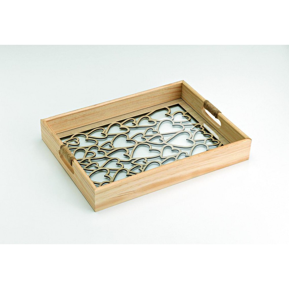 ΞΥΛΙΝΟΣ ΔΙΣΚΟΣ ΚΑΡΔΙΑ PLEXIGLASS 40Χ30Χ6Υ 