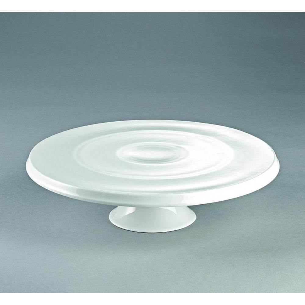 ΤΟΥΡΤΙΕΡΑ ΛΕΥΚΗ ΣΤΡΟΓΓΥΛΗ ΠΟΡΣΕΛΑΝΙΝΗ Φ28Χ7,5 