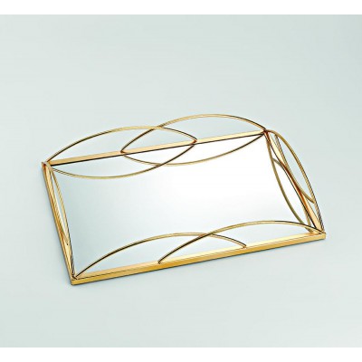 ΔΙΣΚΟΣ ΜΕΤΑΛΛΙΚΟΣ ΧΡΥΣΟΣ ΜΕ ΚΑΘΡΕΠΤΗ 44Χ30Υ