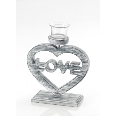 ΞΥΛΙΝΟ ΚΗΡΟΠΗΓΙΟ LOVE ΚΑΡΔΙΑ 20Χ7,5Χ25Υ