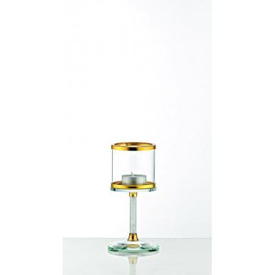 ΚΡΥΣΤΑΛΛΙΝΟ ΚΗΡΟΠΗΓΙΟ ΜΕ ΧΡΥΣΕΣ ΛΕΠΤΟΜΕΡΕΙΕΣ Φ7,5Χ16Υ