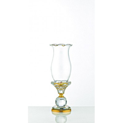 ΚΡΥΣΤΑΛΛΙΝΟ ΚΗΡΟΠΗΓΙΟ ΜΕ ΧΡΥΣΕΣ ΛΕΠΤΟΜΕΡΕΙΕΣ Φ6,5Χ22Υ