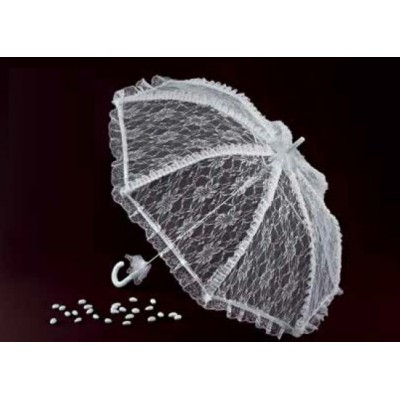 ΟΜΠΡΕΛΑ ΛΕΥΚΗ ΝΥΦΗΣ Φ88