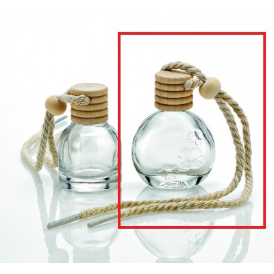 ΜΠΟΜΠΟΝΙΕΡΑ ΓΥΑΛΙΝΟ ΜΠΟΥΚΑΛΙ ΑΡΩΜΑΤΟΣ ΜΕ ΚΟΡΔΟΝΙ Φ3,5Χ5,3CM