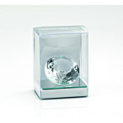 ΓΥΑΛΙΝΗ ΜΠΟΜΠΟΝΙΕΡΑ ΔΙΑΜΑΝΤΙ 6Χ4,5Χ7,5Υ