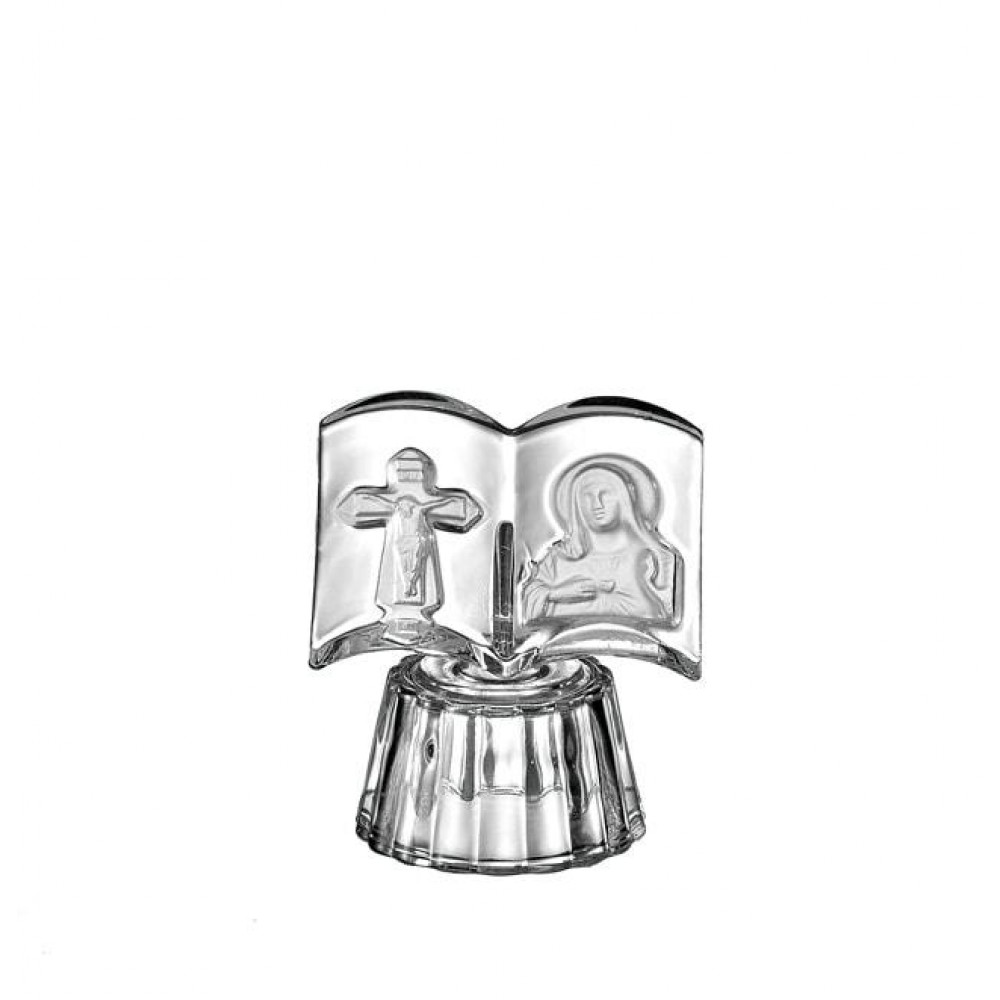 ΓΥΑΛΙΝΗ ΜΠΟΜΠΟΝΙΕΡΑ ΕΙΚΟΝΑ ΠΑΝΑΓΙΑ-ΣΤΑΥΡΟΣ 5Χ5Υ 