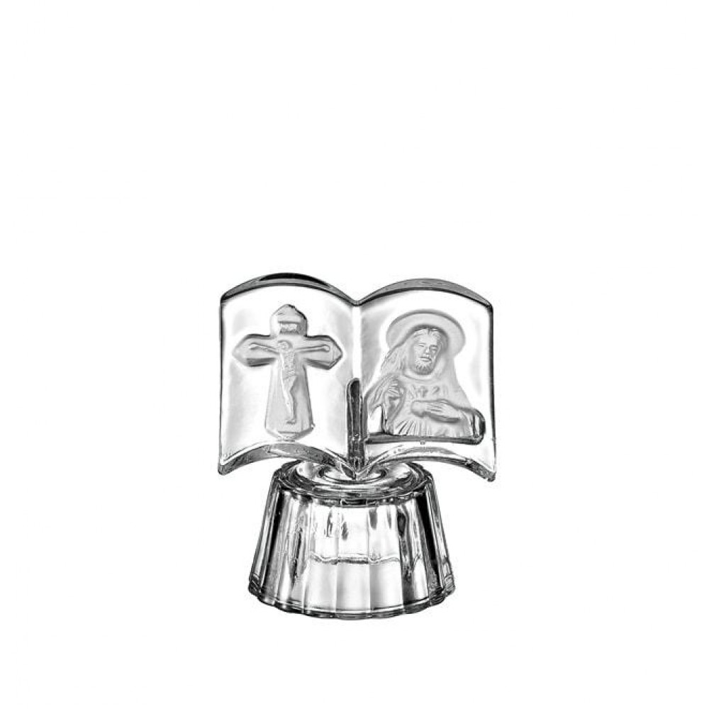 ΓΥΑΛΙΝΗ ΜΠΟΜΠΟΝΙΕΡΑ ΕΙΚΟΝΑ ΧΡΙΣΤΟΣ-ΣΤΑΥΡΟΣ 5Χ5Υ 