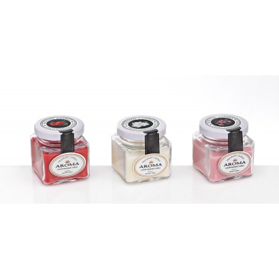 ΜΠΟΜΠΟΝΙΕΡΑ ΓΥΑΛΙΝΟ ΤΕΤΡΑΓΩΝΟ ΒΑΖΑΚΙ ΜΕ ΚΕΡΙ 3 ΧΡΩΜΑΤΩΝ 5Χ5Χ5,5Υ