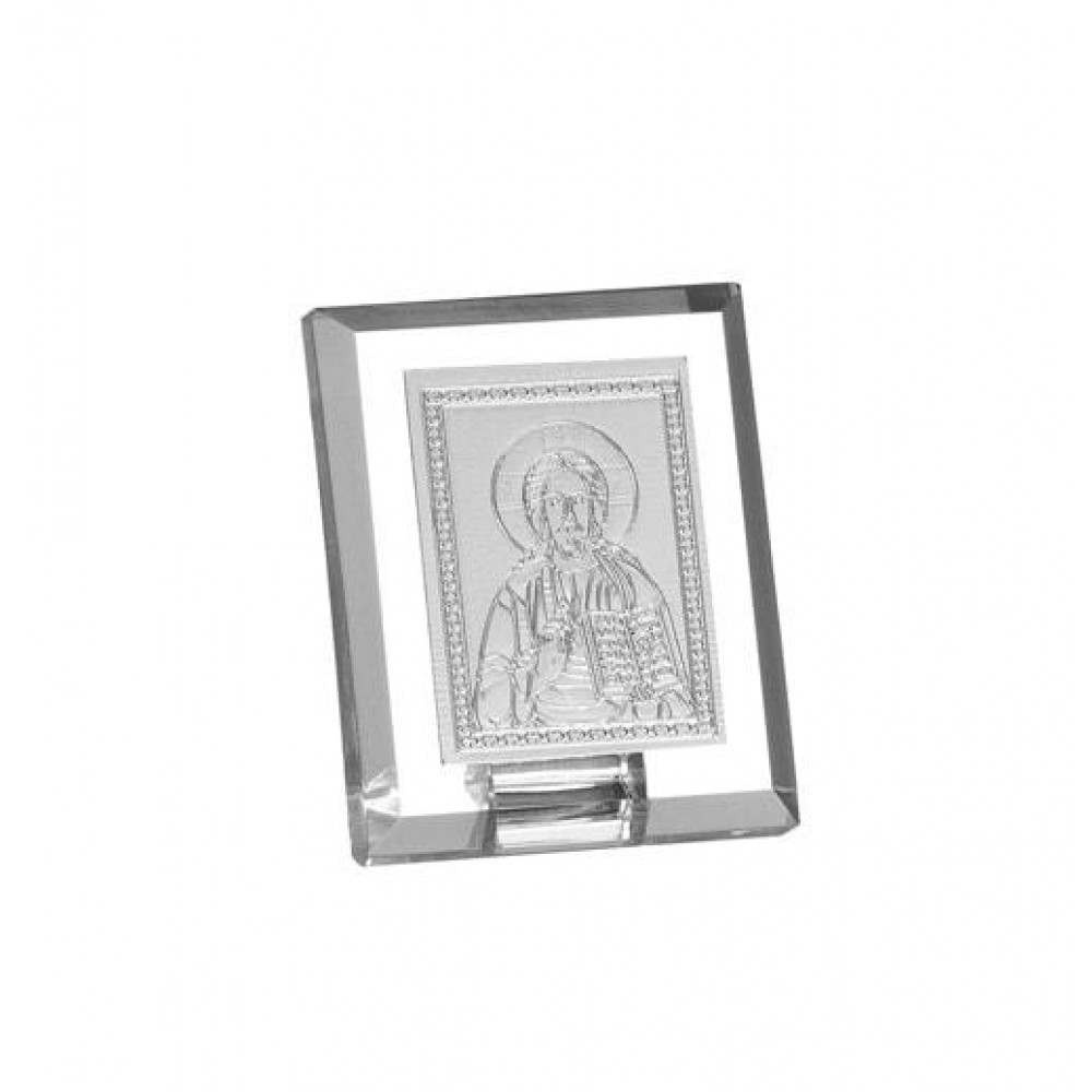 ΓΥΑΛΙΝΗ ΜΠΟΜΠΟΝΙΕΡΑ ΕΙΚΟΝΑ ΧΡΙΣΤΟΣ 4Χ5Υ 