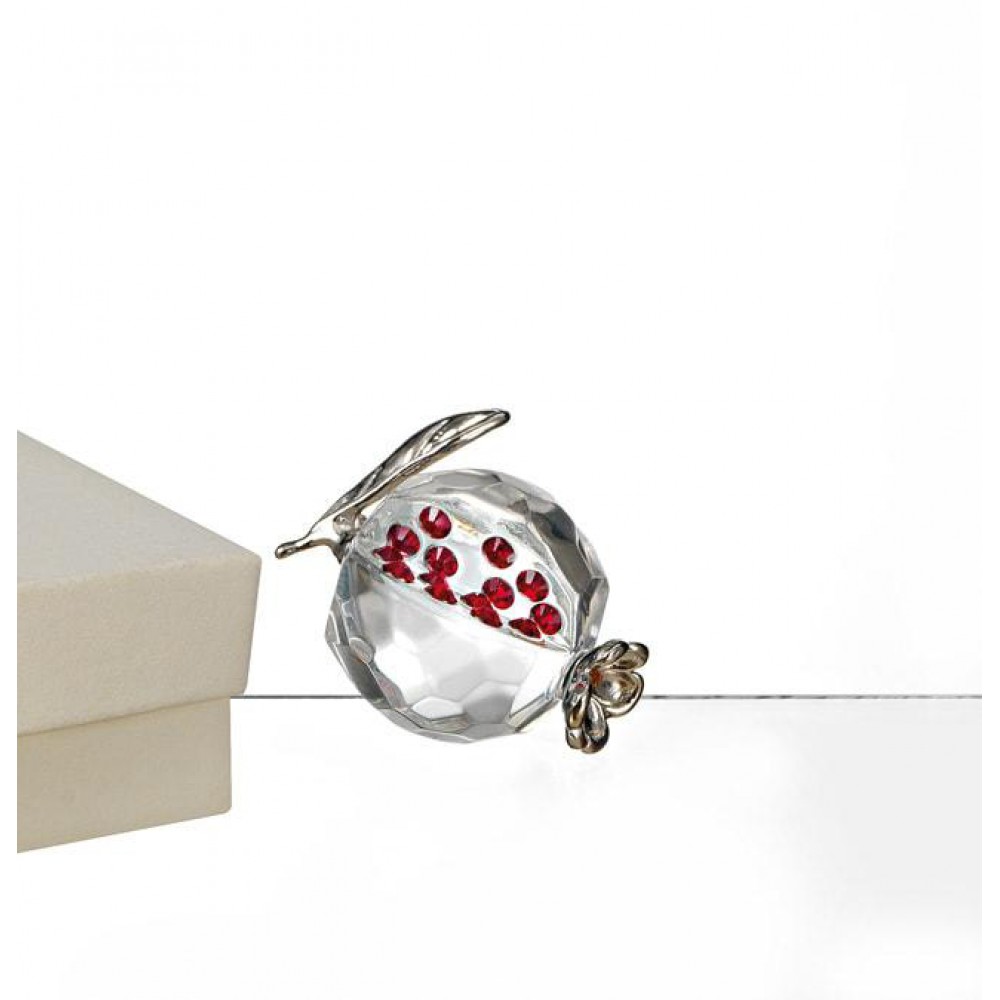 LUXURY ΜΠΟΜΠΟΝΙΕΡΑ ΚΡΥΣΤΑΛΛΙΝΟ ΡΟΔΙ Φ3Χ4,3Υ 