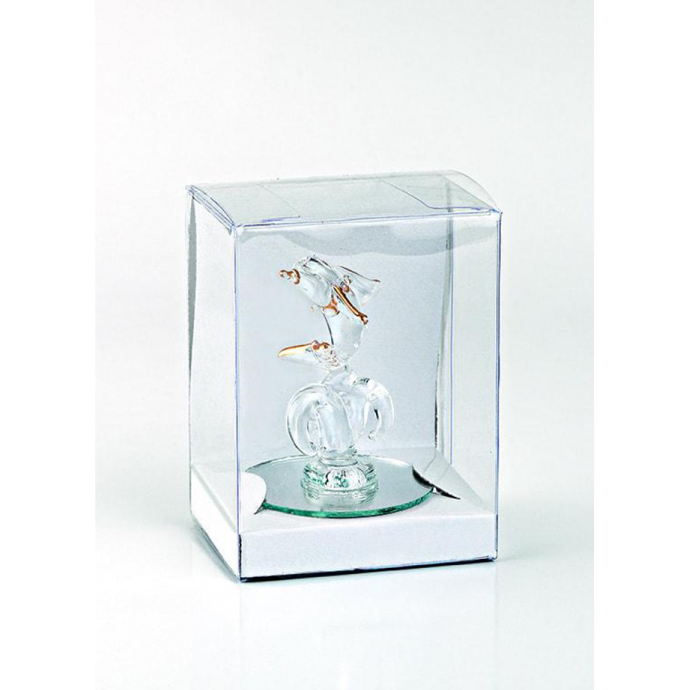 ΓΥΑΛΙΝΗ ΜΠΟΜΠΟΝΙΕΡΑ ΔΕΛΦΙΝΙ ΧΡΥΣΟ 6Χ5Χ8Υ 