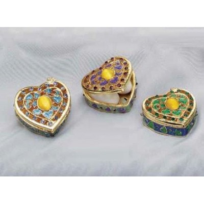 LUXURY CLOISONNE ΜΠΟΜΠΟΝΙΕΡΑ ΜΠΙΖΟΥΤΙΕΡΑ ΚΑΡΔΙΑ