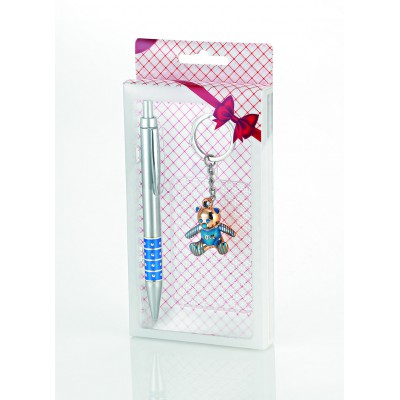 ΜΠΟΜΠΟΝΙΕΡΑ ΜΕΤΑΛΛΙΚΟ ΣΤΥΛΟ ΚΑΙ ΜΠΡΕΛΟΚ ΑΡΚΟΥΔΑΚΙ ΣΙΕΛ 9Χ18Υ ΚΟΥΤΙ