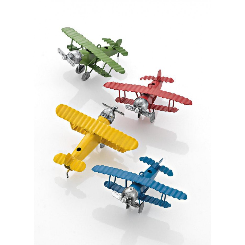 ΜΠΟΜΠΟΝΙΕΡΑ ΜΕΤΑΛΛΙΚΟ ΑΕΡΟΠΛΑΝΟ 4 ΧΡΩΜΑΤΩΝ 9Χ10Χ4Υ 