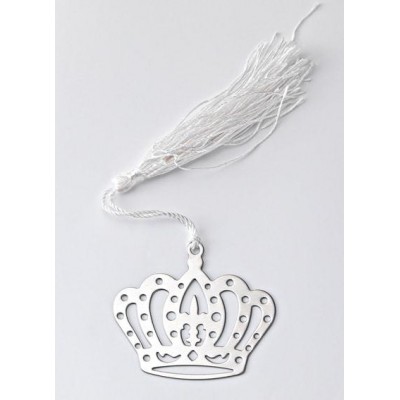 ΜΕΤΑΛΛΙΚΗ ΜΠΟΜΠΟΝΙΕΡΑ ΚΟΡΩΝΑ ΜΕ ΛΕΥΚΗ ΦΟΥΝΤΑ 6,5Χ5,5 ΣΥ=21