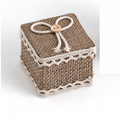 ΜΠΟΜΠΟΝΙΕΡΑ ΥΦΑΣΜΑΤΙΝΗ ΜΠΙΖΟΥΤΙΕΡΑ ΤΕΤΡΑΓΩΝΗ ΛΙΝΑΤΣΑ 5Χ5Χ4Υ