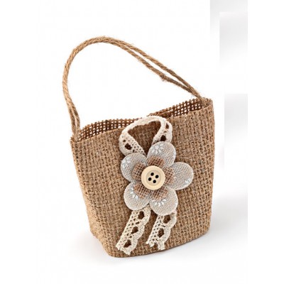 ΜΠΟΜΠΟΝΙΕΡΑ ΥΦΑΣΜΑΤΙΝΟ ΤΣΑΝΤΑΚΙ ΚΑΦΕ 6Χ5Χ7