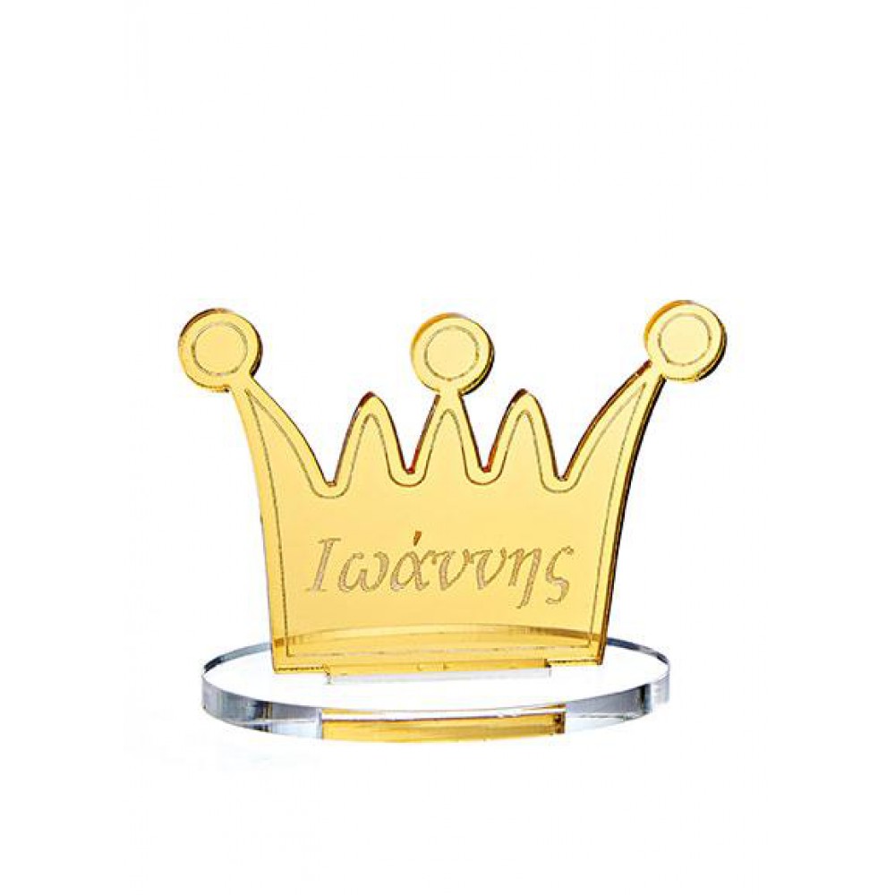 ΜΠΟΜΠΟΝΙΕΡΑ PLEXIGLASS ΚΟΡΩΝΑ ΜΕ PLEXI ΒΑΣΗ 7Χ6 