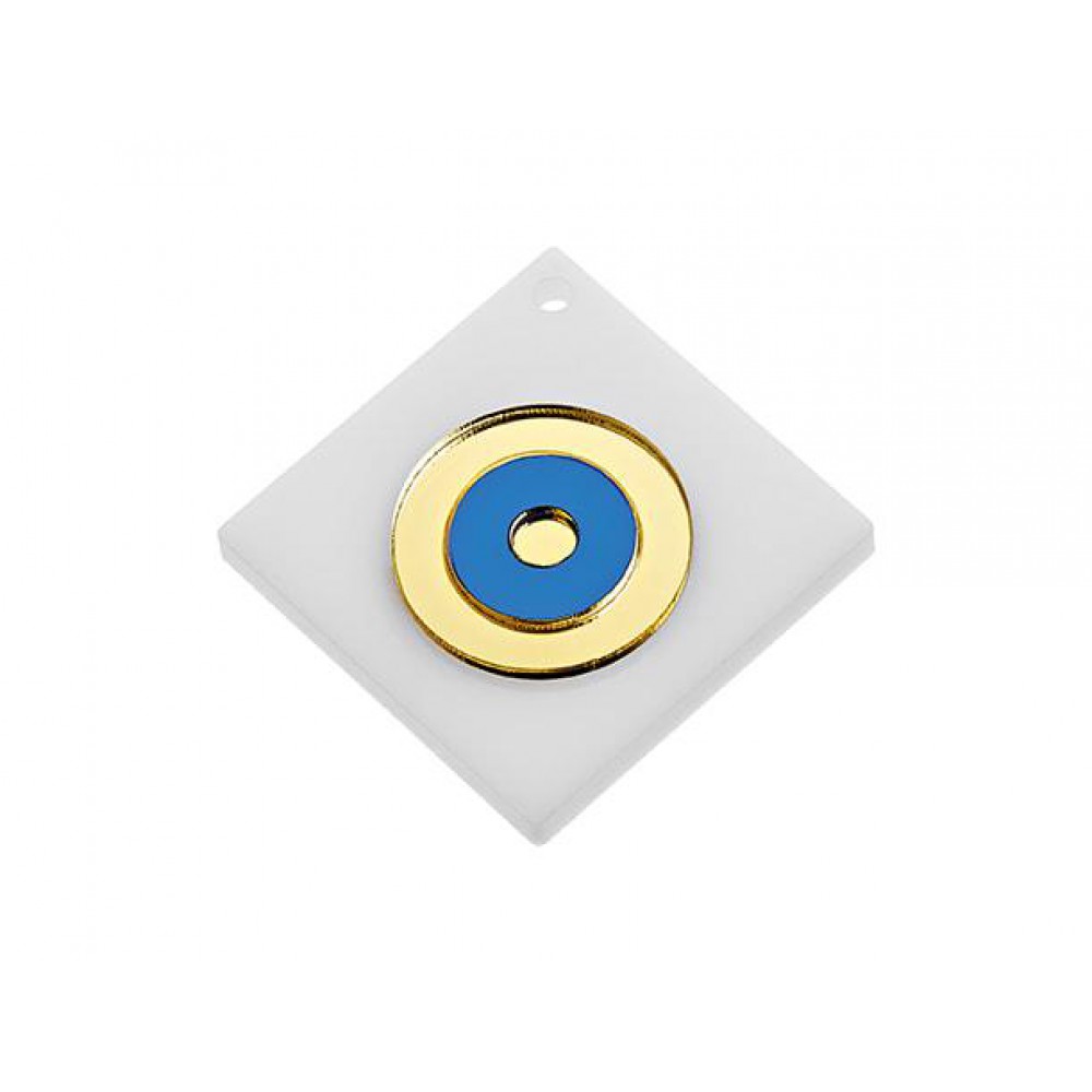 ΜΠΟΜΠΟΝΙΕΡΑ PLEXIGLASS ΜΕ ΤΕΤΡΑΓΩΝΗ ΛΕΥΚΗ ΒΑΣΗ ΜΑΤΙ 5,5Χ5,5 