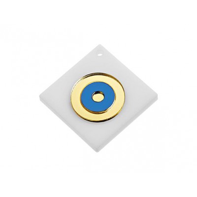 ΜΠΟΜΠΟΝΙΕΡΑ PLEXIGLASS ΜΕ ΤΕΤΡΑΓΩΝΗ ΛΕΥΚΗ ΒΑΣΗ ΜΑΤΙ 5,5Χ5,5