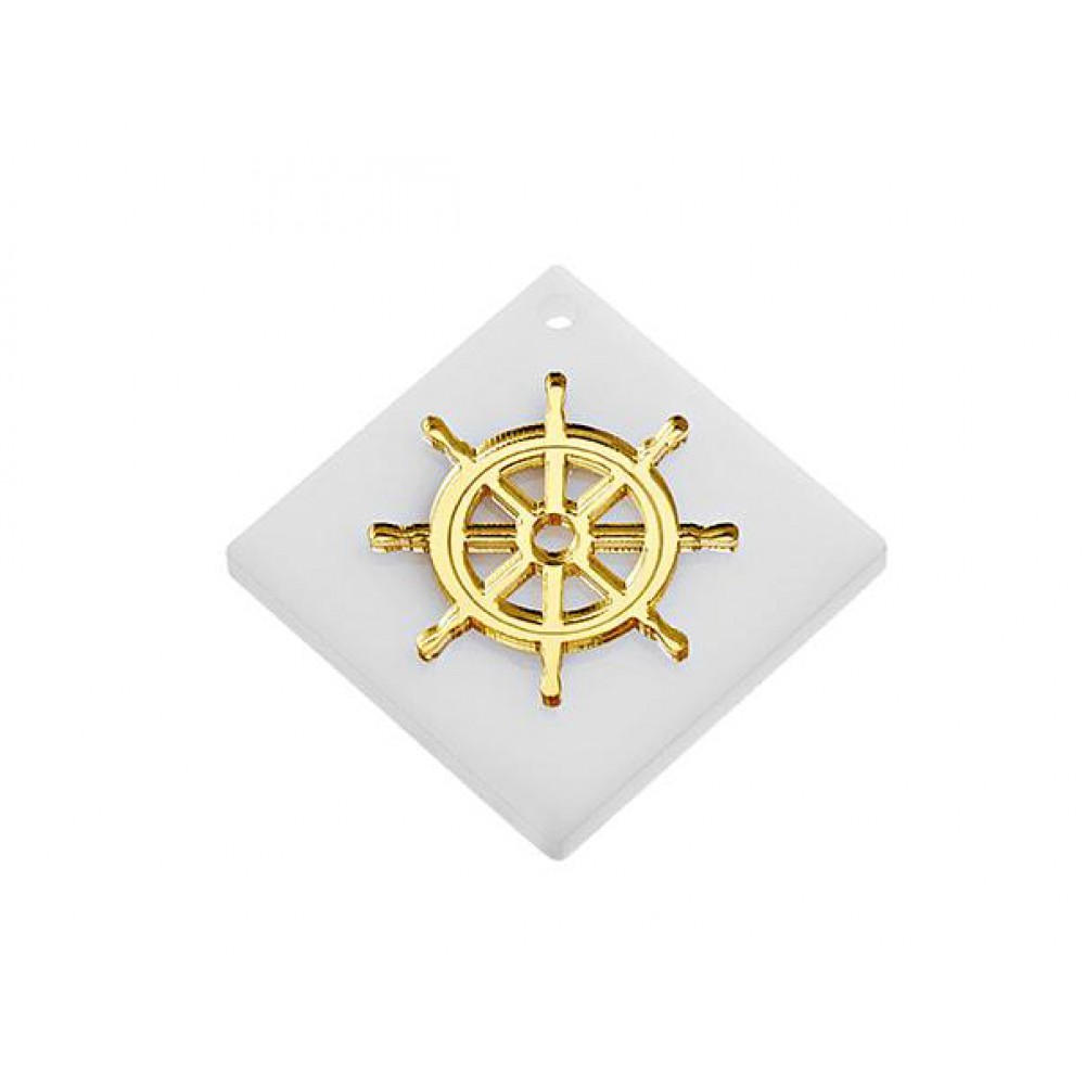 ΜΠΟΜΠΟΝΙΕΡΑ PLEXIGLASS ΜΕ ΤΕΤΡΑΓΩΝΗ ΛΕΥΚΗ ΒΑΣΗ ΤΙΜΟΝΙ 5,5Χ5,5 