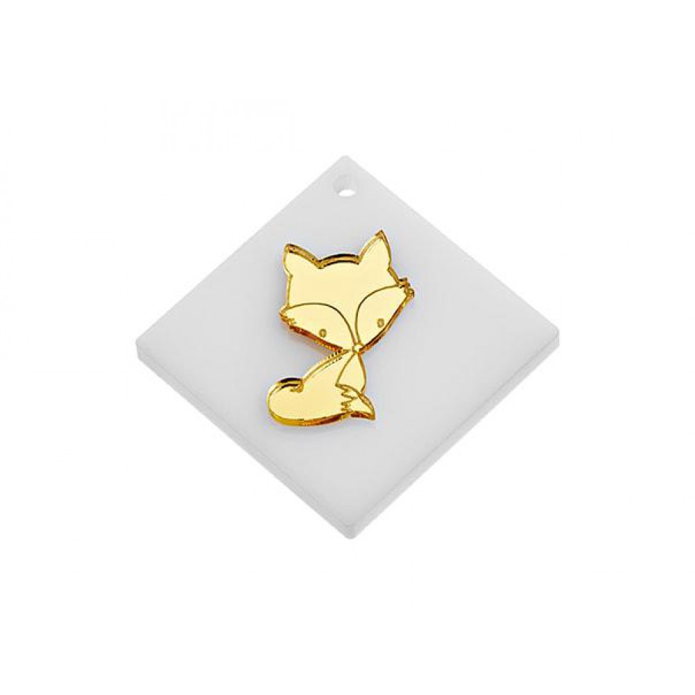 ΜΠΟΜΠΟΝΙΕΡΑ PLEXIGLASS ΜΕ ΤΕΤΡΑΓΩΝΗ ΛΕΥΚΗ ΒΑΣΗ ΑΛΕΠΟΥ 5,5Χ5,5 