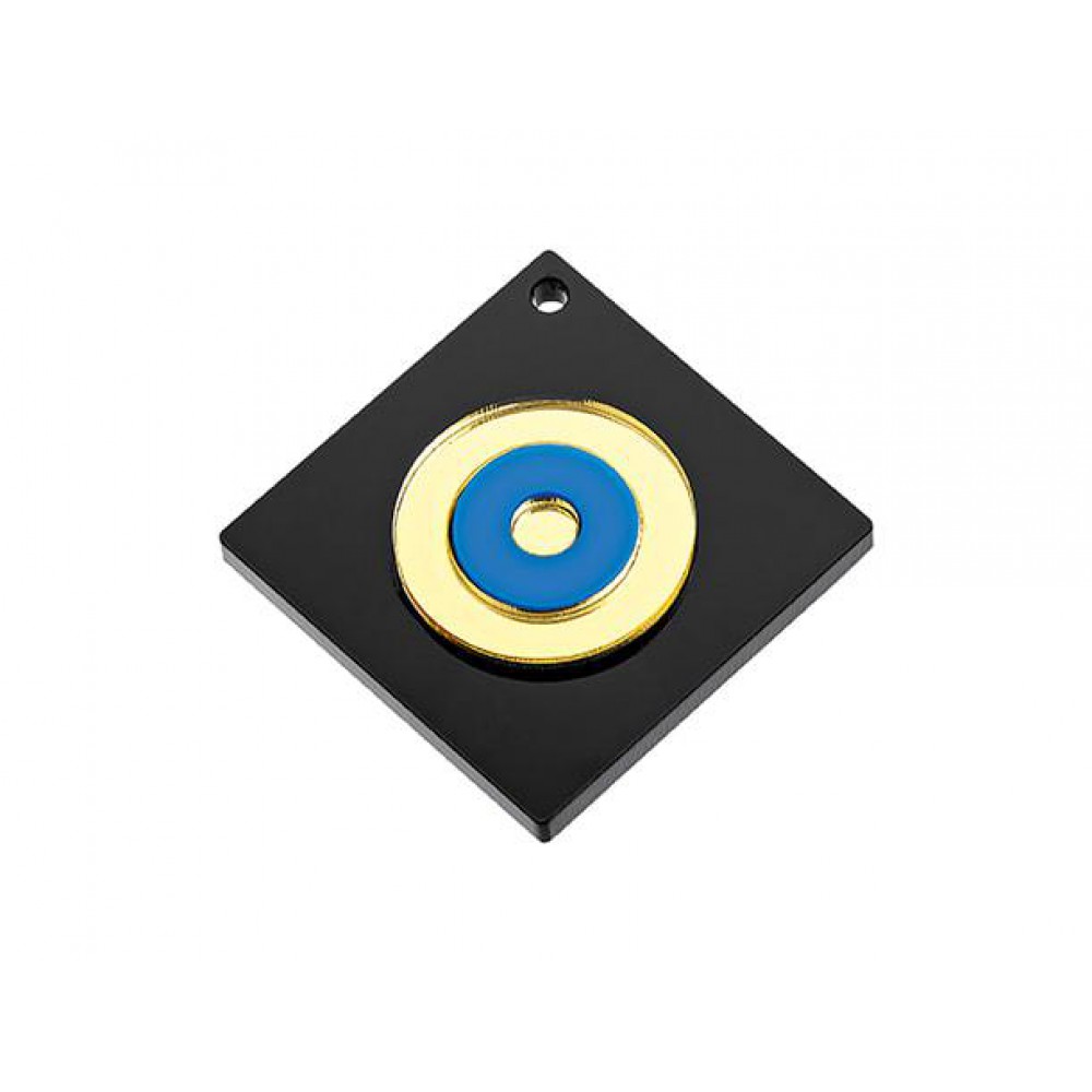 ΜΠΟΜΠΟΝΙΕΡΑ PLEXIGLASS ΜΕ ΤΕΤΡΑΓΩΝΗ ΜΑΥΡΗ ΒΑΣΗ ΜΑΤΙ 5,5Χ5,5 