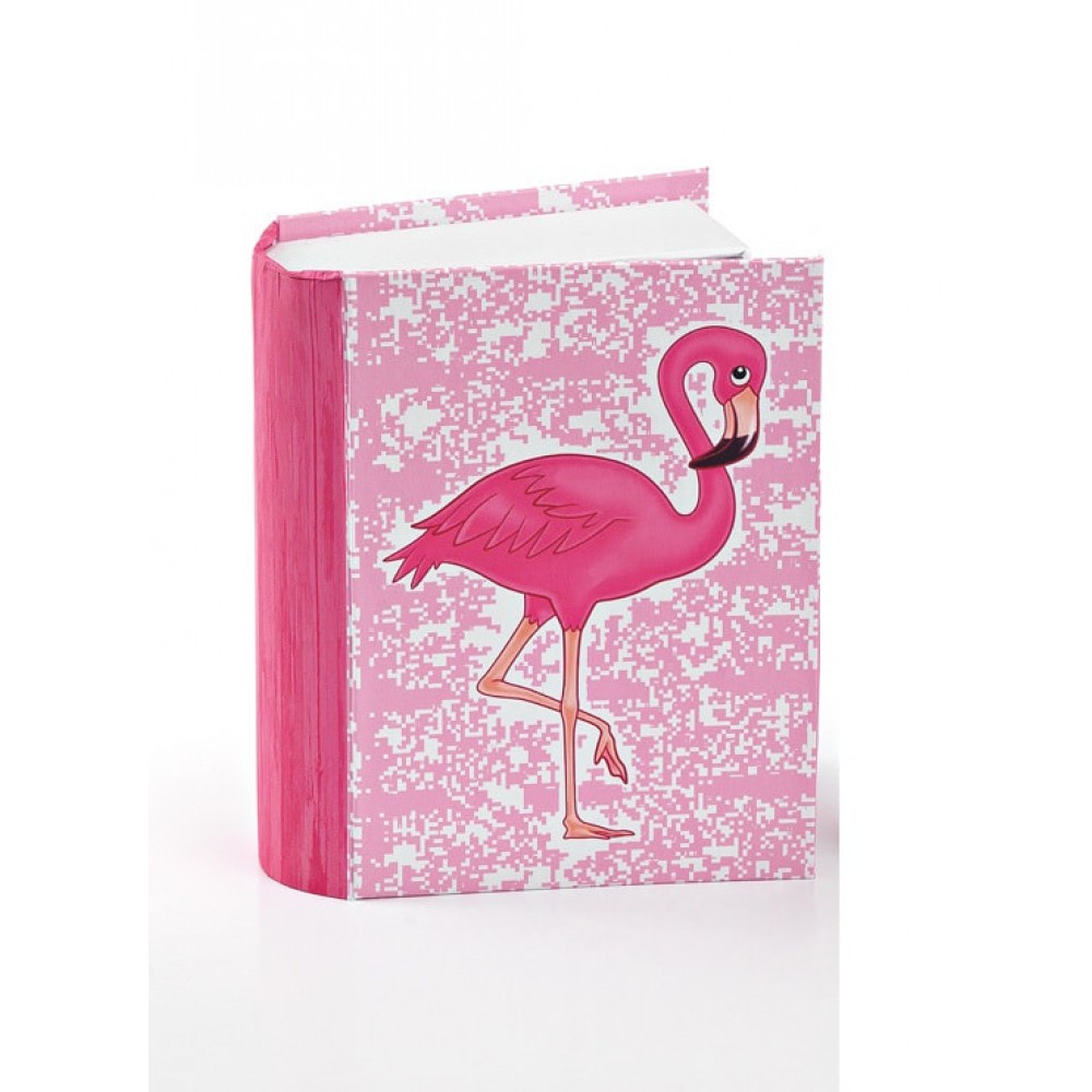 ΜΠΟΜΠΟΝΙΕΡΑ ΒΙΒΛΙΟ PAPER BOX ΚΟΥΤΑΚΙ ΦΛΑΜΙΝΓΚΟ 13Χ10,5Χ4Υ 