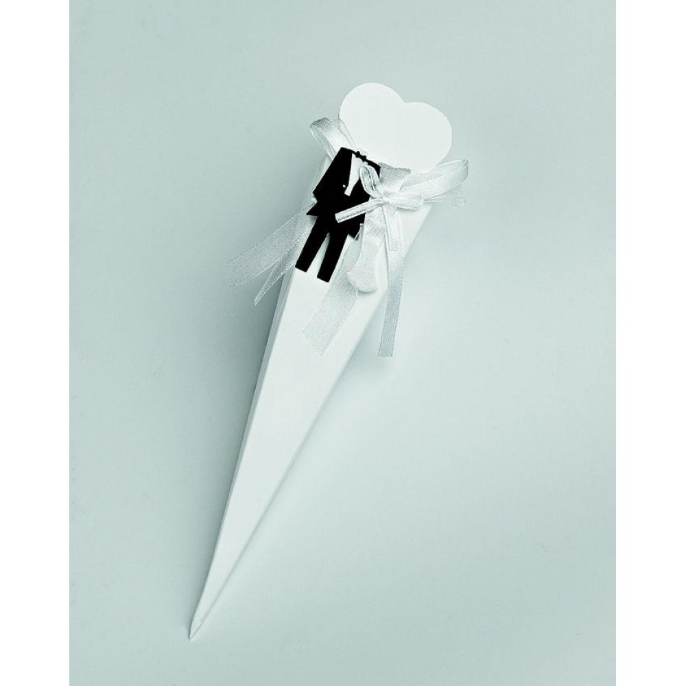 ΜΠΟΜΠΟΝΙΕΡΑ ΧΑΡΤΙΝΟ ΧΩΝΑΚΙ ΓΙΑ ΡΥΖΙ ΓΑΜΠΡΟΣ ΝΥΦΗ 5Χ5Χ26Υ 