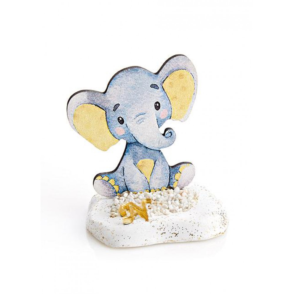 ΜΠΟΜΠΟΝΙΕΡΑ ΒΡΑΧΑΚΙ ΜΕ ΞΥΛΙΝΟ ΕΛΕΦΑΝΤΑΚΙ 7x8.5cm 