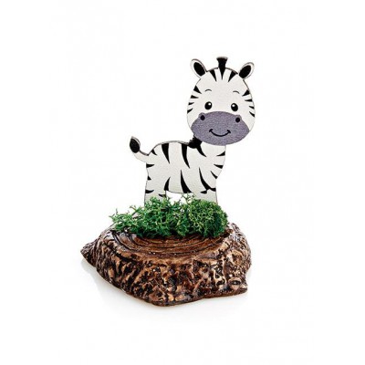 ΜΠΟΜΠΟΝΙΕΡΑ ΒΡΑΧΑΚΙ ΜΕ ΞΥΛΙΝΗ ΖΕΒΡΑ 6.5Χ8.5