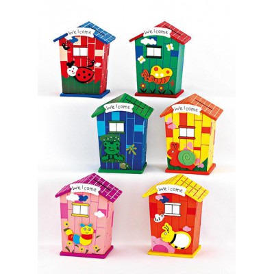 ΜΠΟΜΠΟΝΙΕΡΑ ΞΥΛΙΝΟΣ ΚΟΥΜΠΑΡΑΣ ΣΠΙΤΑΚΙ ΜΕ ΖΩΑΚΙΑ 6 ΣΧΕΔΙΩΝ 9Χ6Χ11.5