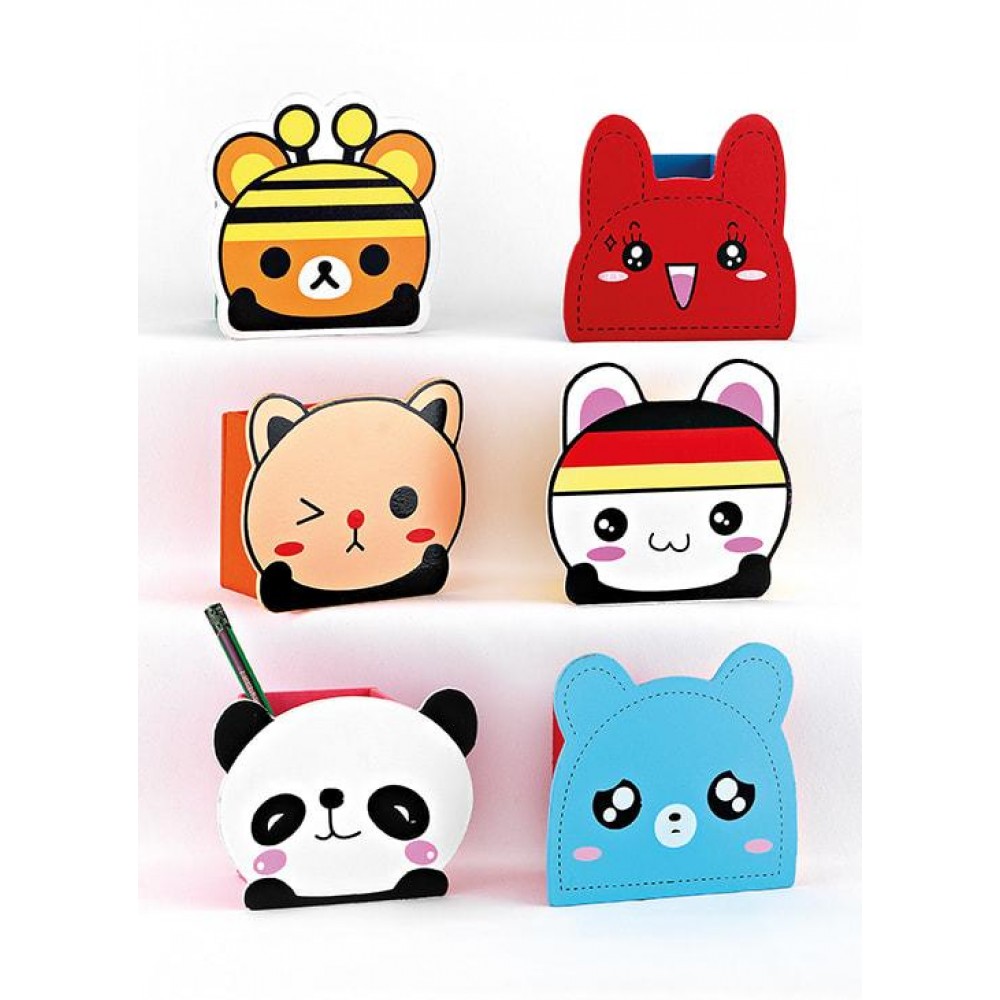 ΜΠΟΜΠΟΝΙΕΡΑ ΞΥΛΙΝΗ ΜΟΛΥΒΟΘΗΚΗ ΖΩΑΚΙΑ 6 ΣΧΕΔΙΩΝ 11Χ6Χ10.5Υ 