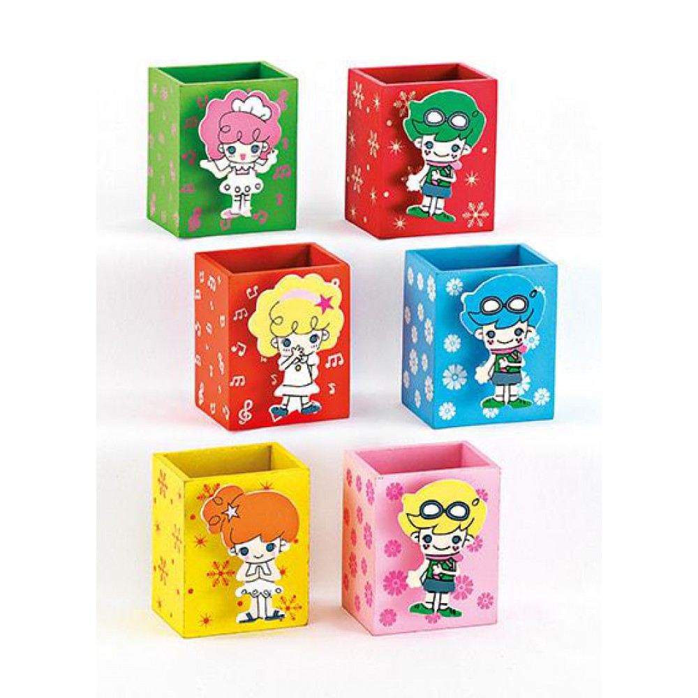 ΜΠΟΜΠΟΝΙΕΡΑ ΞΥΛΙΝΗ ΜΟΛΥΒΟΘΗΚΗ ΠΑΙΔΑΚΙ 6 ΣΧΕΔΙΩΝ 7Χ5/8.5 