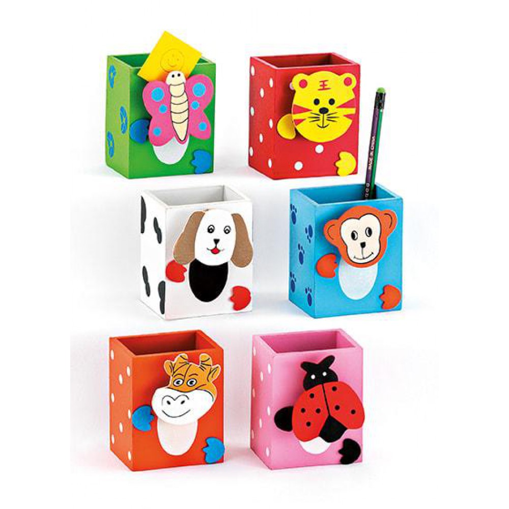 ΜΠΟΜΠΟΝΙΕΡΑ ΞΥΛΙΝΗ ΜΟΛΥΒΟΘΗΚΗ ΖΩΑΚΙΑ 6 ΣΧΕΔΙΩΝ 7Χ5,5Χ8,5 