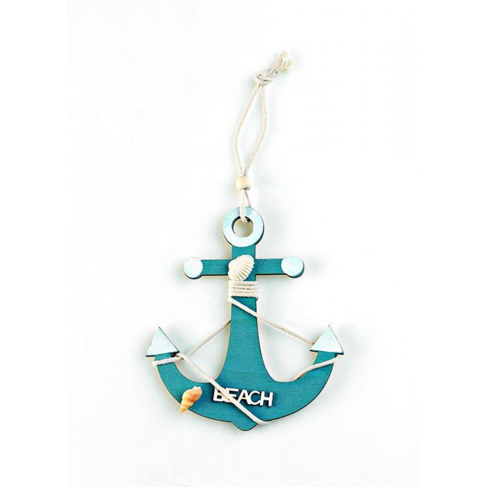 ΜΠΟΜΠΟΝΙΕΡΑ ΑΓΚΥΡΑ ΞΥΛΙΝΗ ΜΠΛΕ 13Χ15Υ 