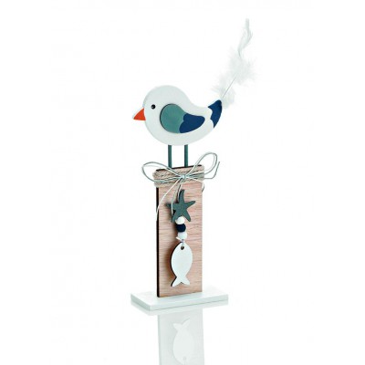 ΜΠΟΜΠΟΝΙΕΡΑ ΞΥΛΙΝΟ ΔΙΑΚΟΣΜΗΤΙΚΟ ΜΕ ΘΑΛΑΣΣΟΠΟΥΛΙ 7Χ19Υ