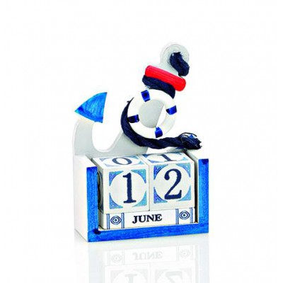 ΜΠΟΜΠΟΝΙΕΡΑ ΗΜΕΡΟΛΟΓΙΟ ΞΥΛΙΝΟ ΑΓΚΥΡΑ 7Χ3,5Χ11Υ