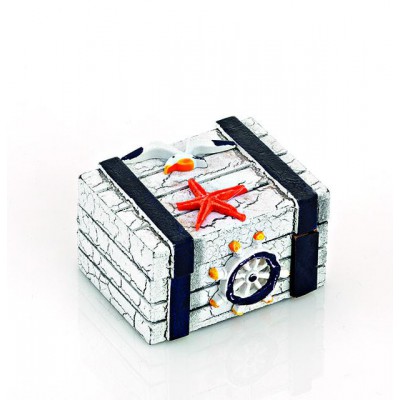 ΜΠΟΜΠΟΝΙΕΡΑ ΞΥΛΙΝΗ ΜΠΙΖΟΥΤΙΕΡΑ NAVY ΝΑΥΤΙΚΗ 7Χ6Χ4,5Υ