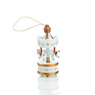 ΜΠΟΜΠΟΝΙΕΡΑ ΞΥΛΙΝΟ ΚΑΡΟΥΖΕΛ ΜΙΝΙ ΛΕΥΚΟ ΧΡΥΣΟ Φ3Χ8Υ