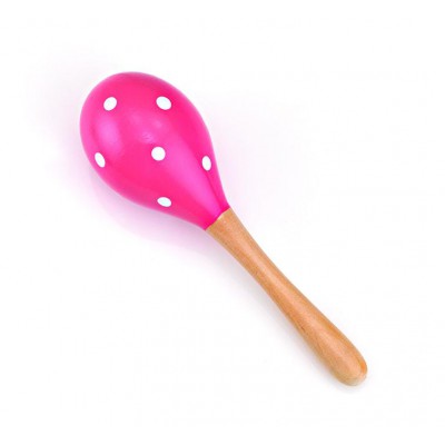 ΜΠΟΜΠΟΝΙΕΡΑ ΞΥΛΙΝΗ ΜΑΡΑΚΑ ΡΟΖ Φ6X20CM